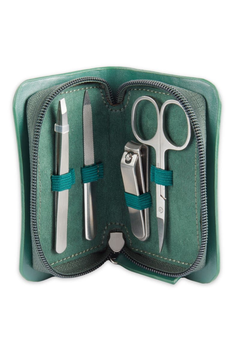 Gia Manicure Set, Main, color, GREEN