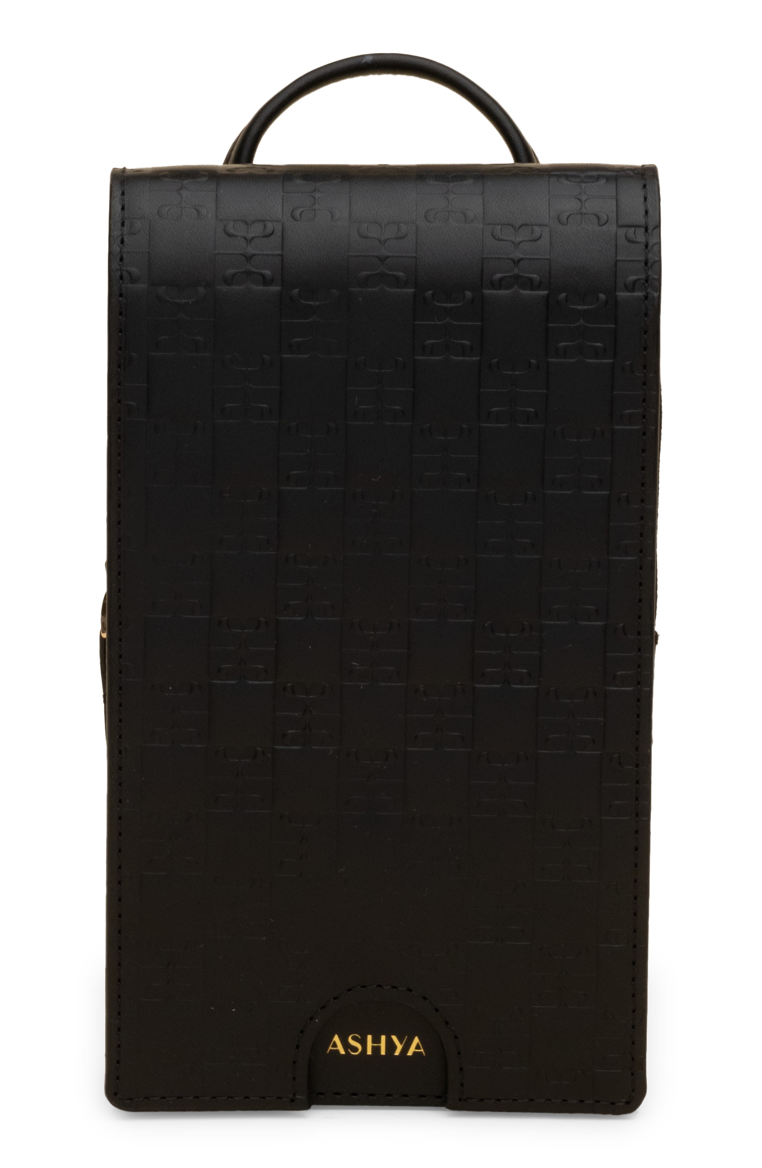 ASHYA Heritage Checker Bolo Crossbody Bag, Main, color, 