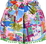 SUGARLIPS Maeve Belted Floral Zaferia Shorts
