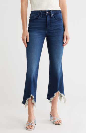 Good American Good Legs Crop Mini Bootcut Jeans