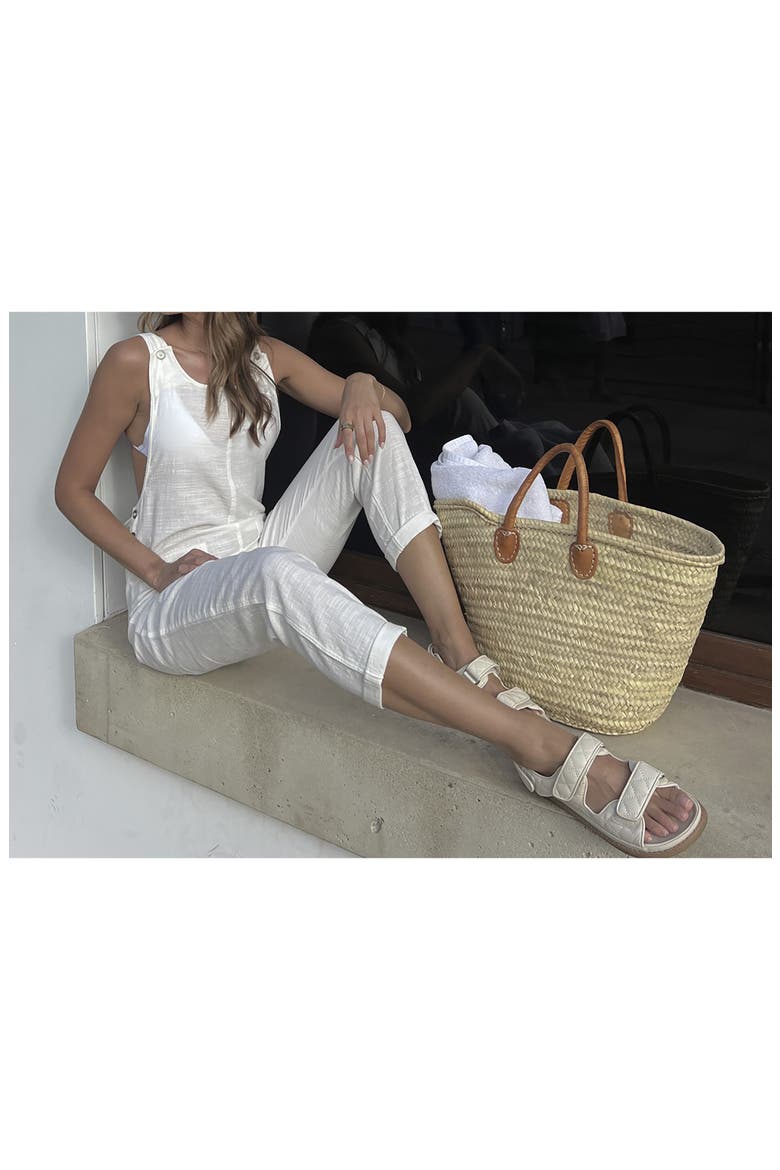 Freya Cover-Up Jumpsuit, Alternate, color, CREAM