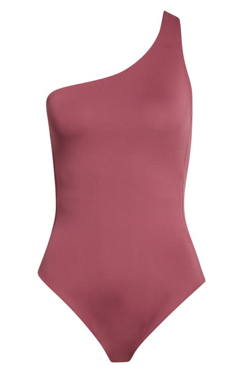 Shoreline One-Shoulder One-Piece Swimsuit