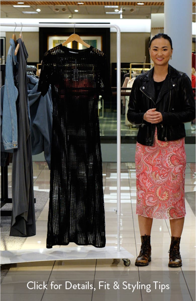 Hollie Open Stitch Maxi Dress, sales video thumbnail