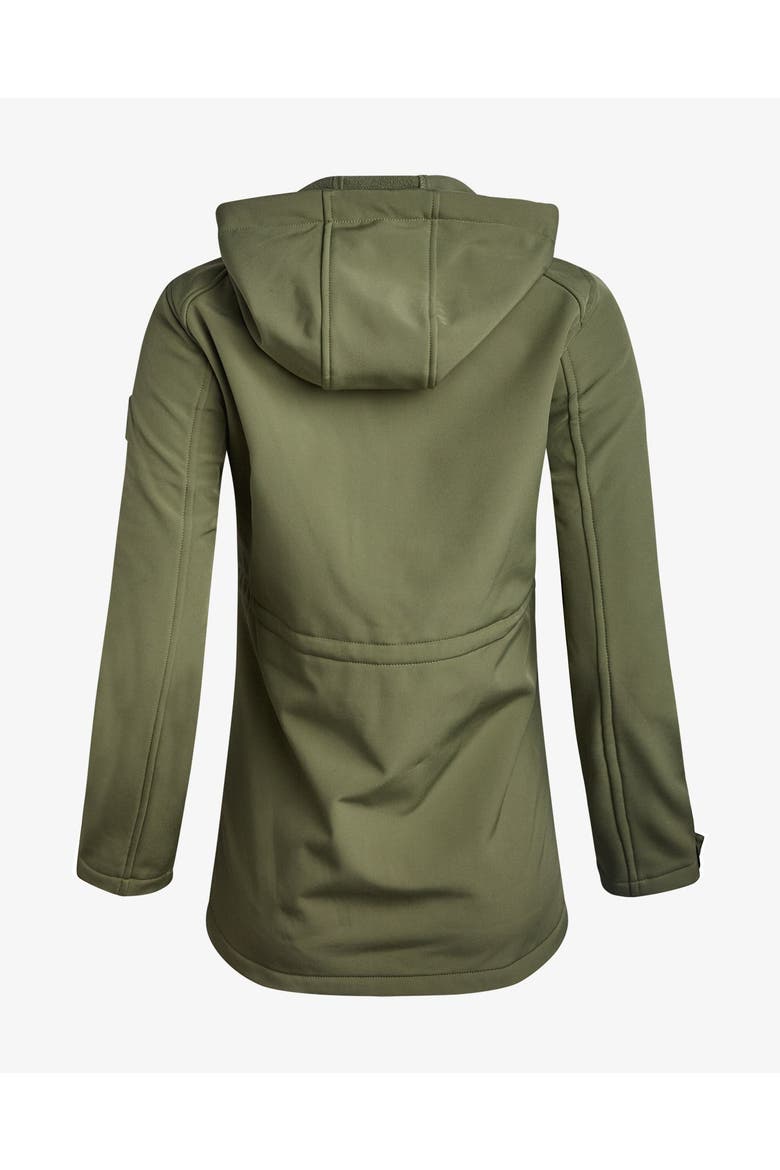 Women Long Softshell Jacket, Alternate, color, Sage