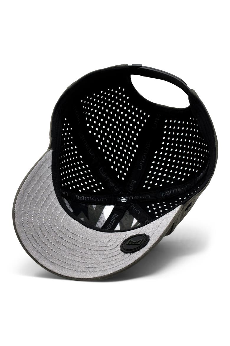 A-Game Hydro Performance Snapback Hat, Alternate, color, OLIVE