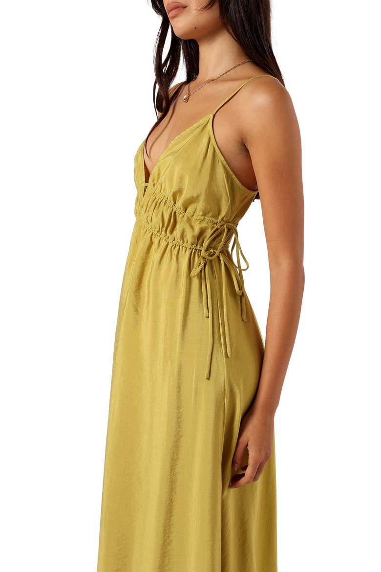 Layton Midi Dress, Alternate, color, OLIVE