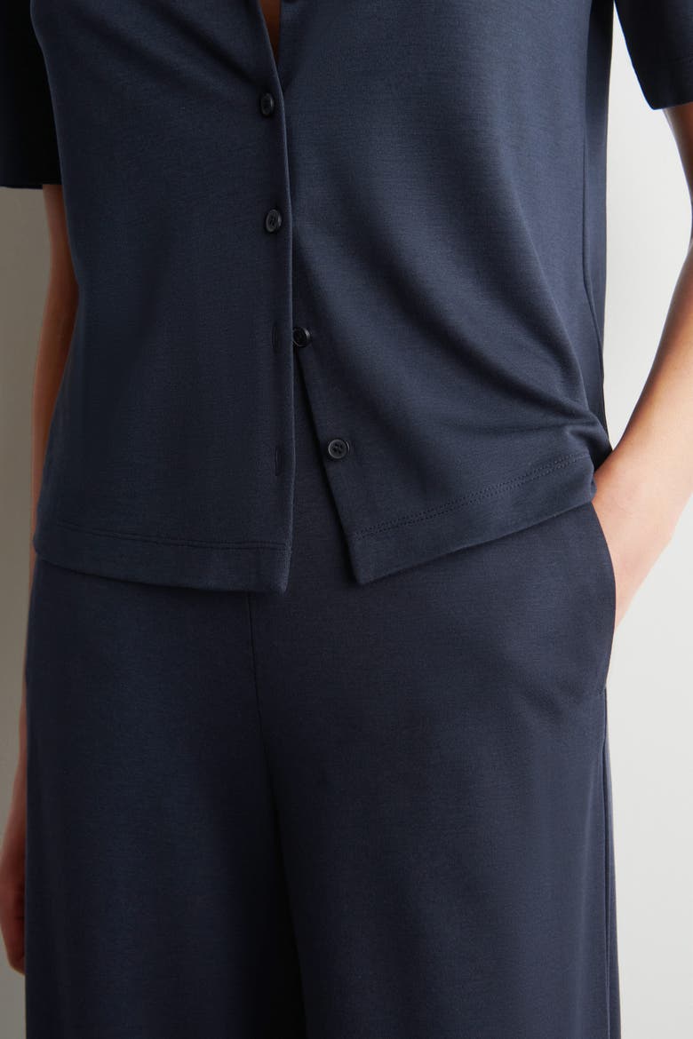 Modal-jersey Pants, Alternate, color, NAVY