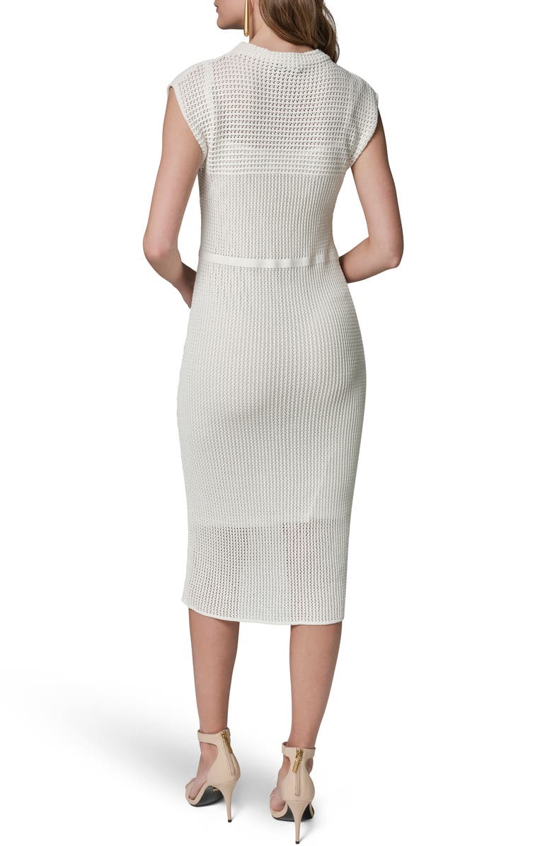 Donna Karan New York Knit Sheath Dress, Alternate, color, Cream