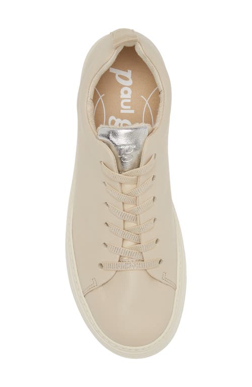 Paul Green Upbeat Sneaker In Biscuit Alu Combo