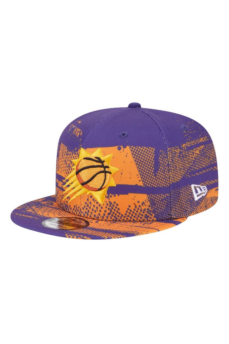 Men's New Era Purple Phoenix Suns Tip-Off 9FIFTY Snapback Hat, Alternate, color, Purple