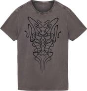 John Varvatos Onate Snake Organic Cotton Graphic T-Shirt
