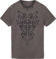 John Varvatos Onate Snake Organic Cotton Graphic T-Shirt