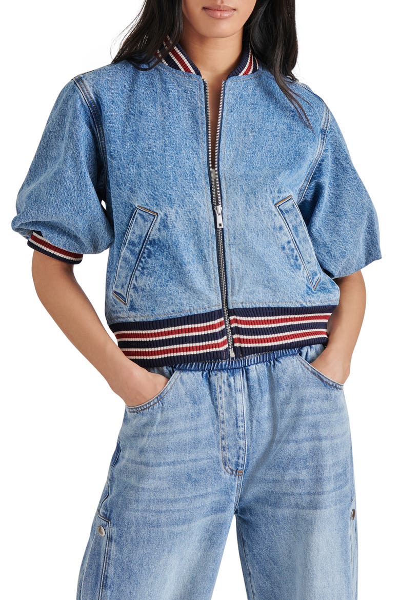 Zamora Denim Jacket, Main, color, MEDIUM BLUE