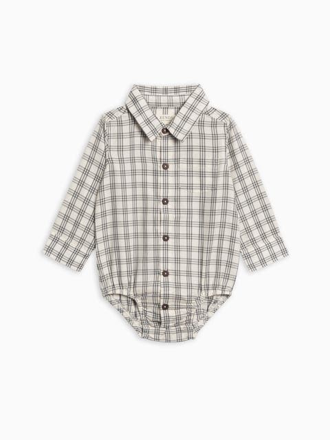 Theo Poplin Collar Bodysuit (Baby)