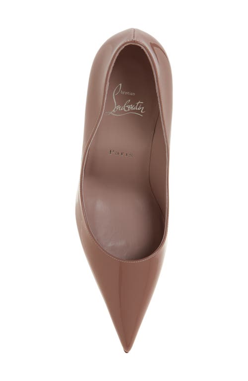 Christian Louboutin Miss Z Patent Red Sole Pumps In Vintage Rose