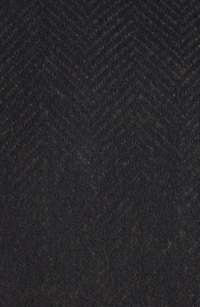 Cardinal of Canada Stone Herringbone Wool Blend Overcoat, Alternate, color,