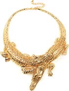 EYE CANDY LOS ANGELES The Luxe Collection See You Later Alligator Collar Necklace