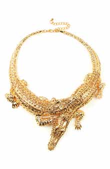 EYE CANDY LOS ANGELES The Luxe Collection See You Later Alligator Collar Necklace