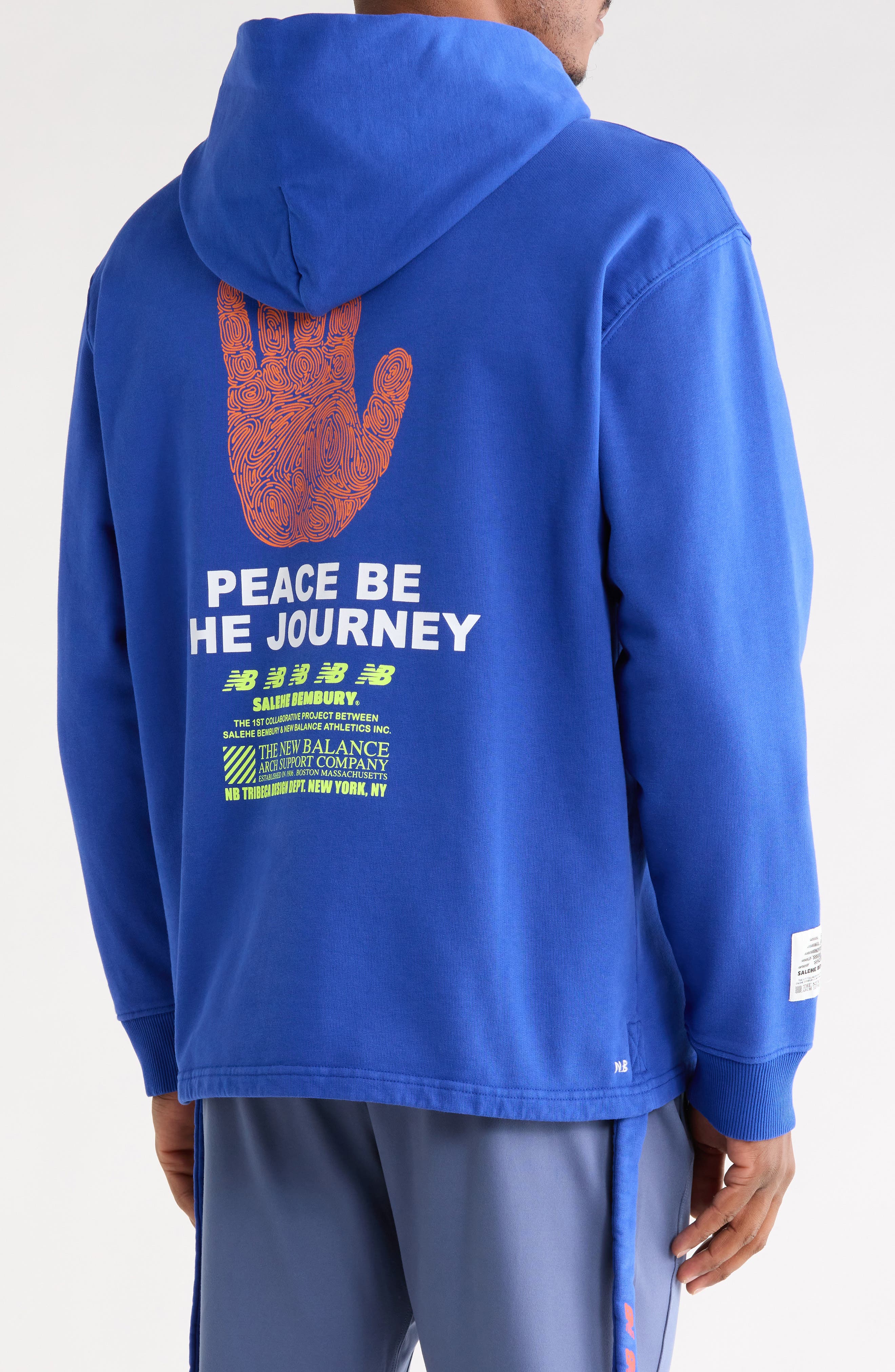 New Balance x Salehe Bembury Yurt Logo Graphic Hoodie (Men