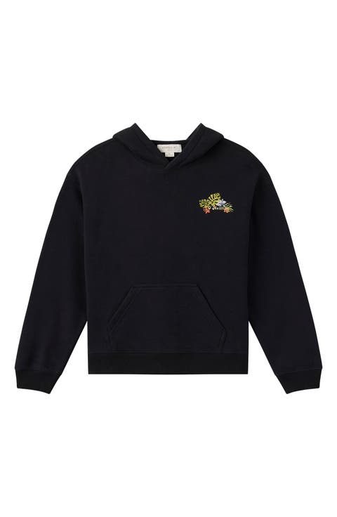 Kids' Tropic Floral Oversized Hoodie