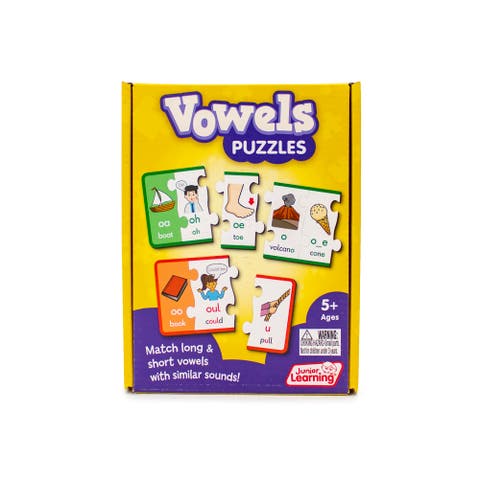 Vowel Puzzles  Educational Learning Set