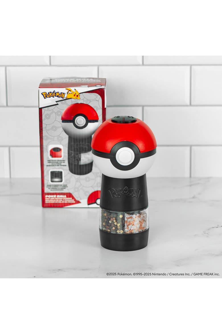 Pokemon Pokeball Salt & Pepper Mill Grinder, Alternate, color, None