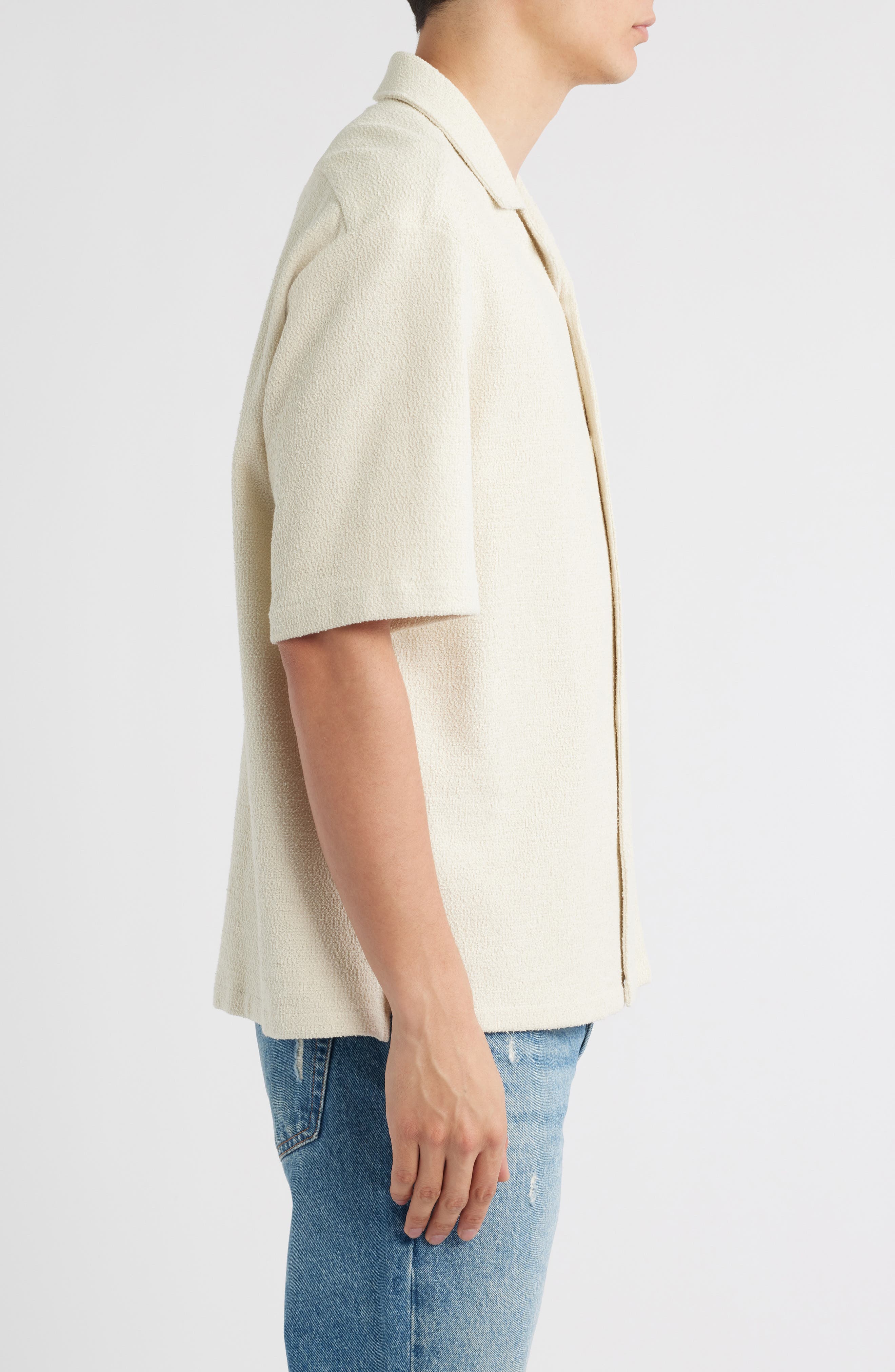 Lars Terry Cloth Camp Shirt