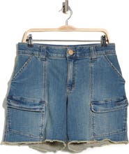 Democracy Patch Pocket Cargo Shorts