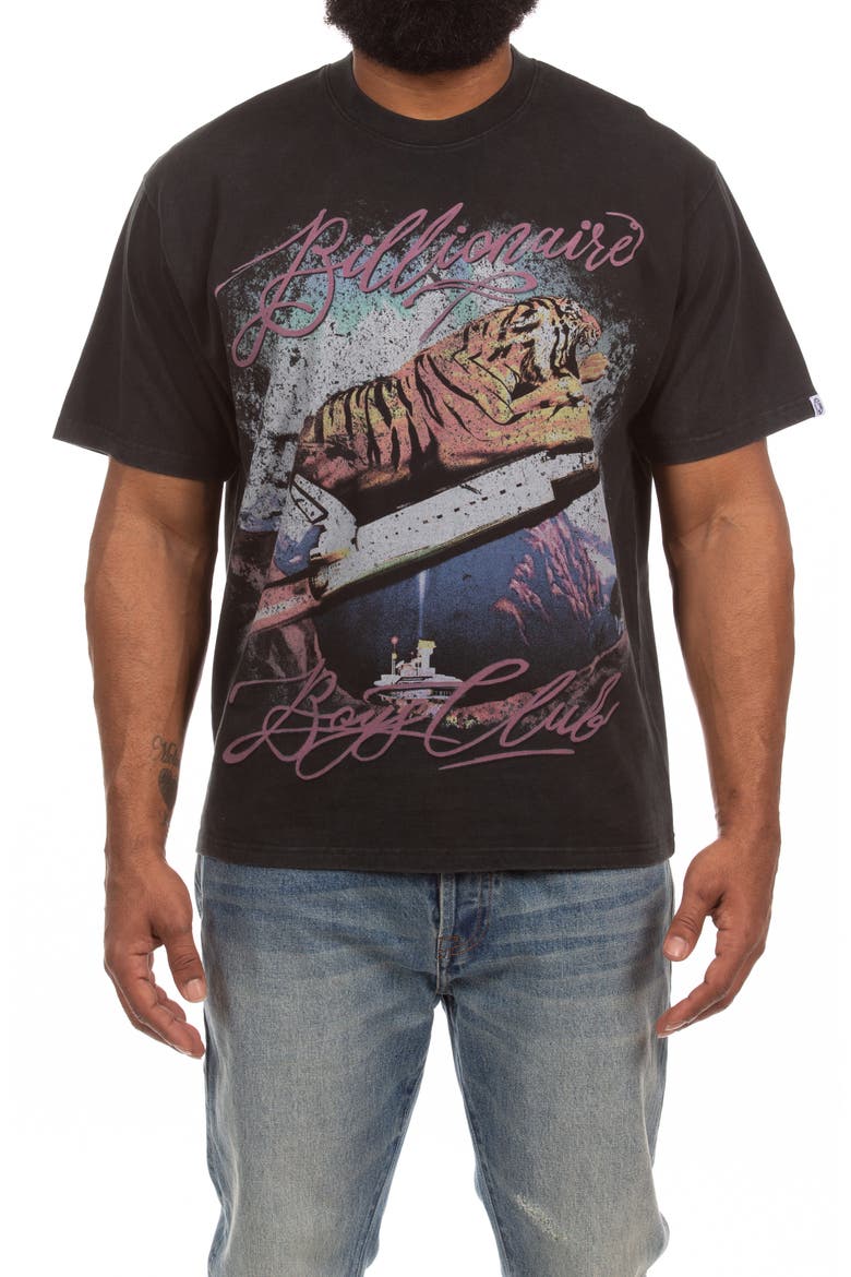 Species Short Sleeve Graphic T-Shirt, Main, color, BLACK