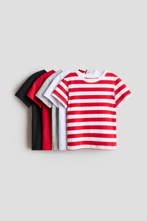5-pack cotton t-shirts