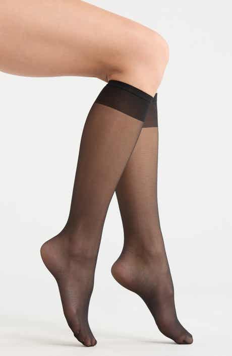 NORDSTROM RACK Everyday Sheer 2-Pack Knee High Socks