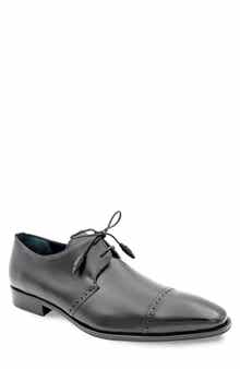 Mezlan 2-Eyelet Cap Toe Leather Derby