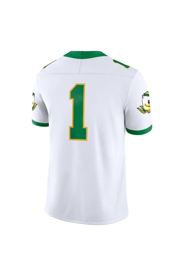 Men's Nike White Oregon Ducks Alternate Game Jersey, Alternate, color, White