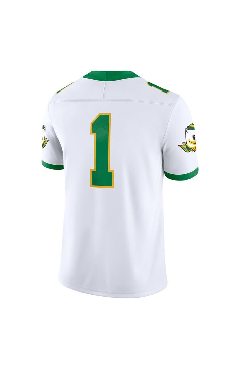 Nike Men's Nike White Oregon Ducks Alternate Game Jersey, Alternate, color,