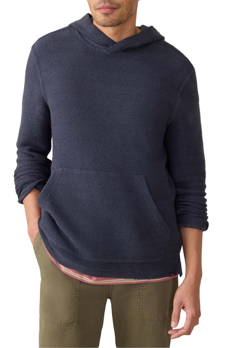 Whitewater Organic Cotton Blend Hoodie, Main, color, FJORD