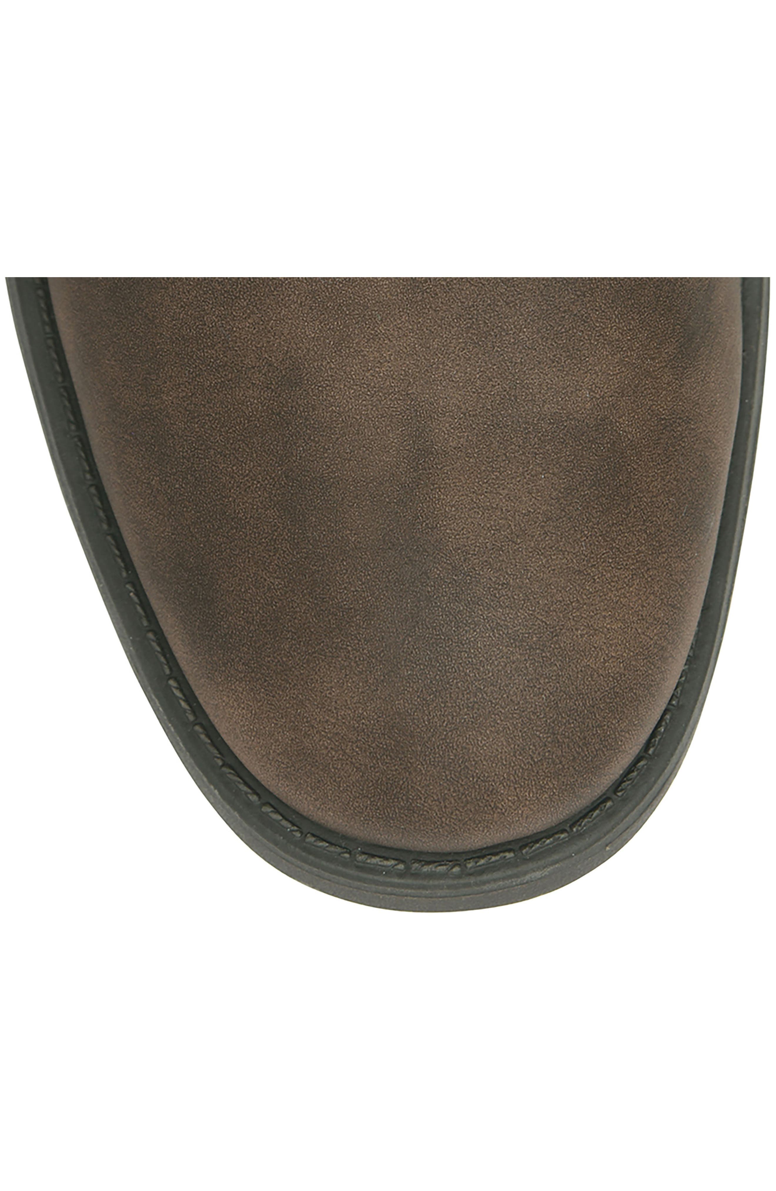 Fiona Knee High Boot, Alternate, color, DARK BROWN NUBUCK