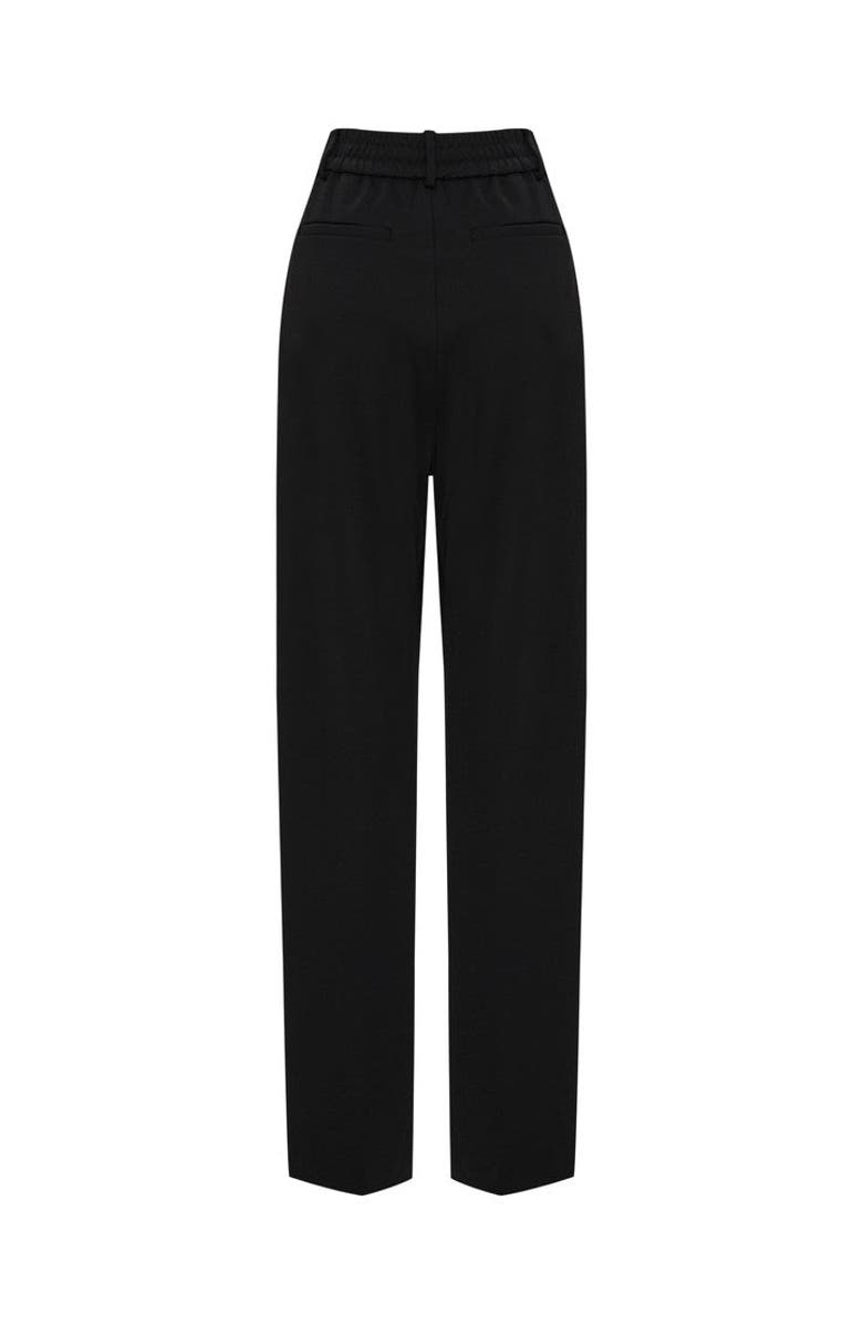 Exquise Wide Leg Pants, Alternate, color, Black