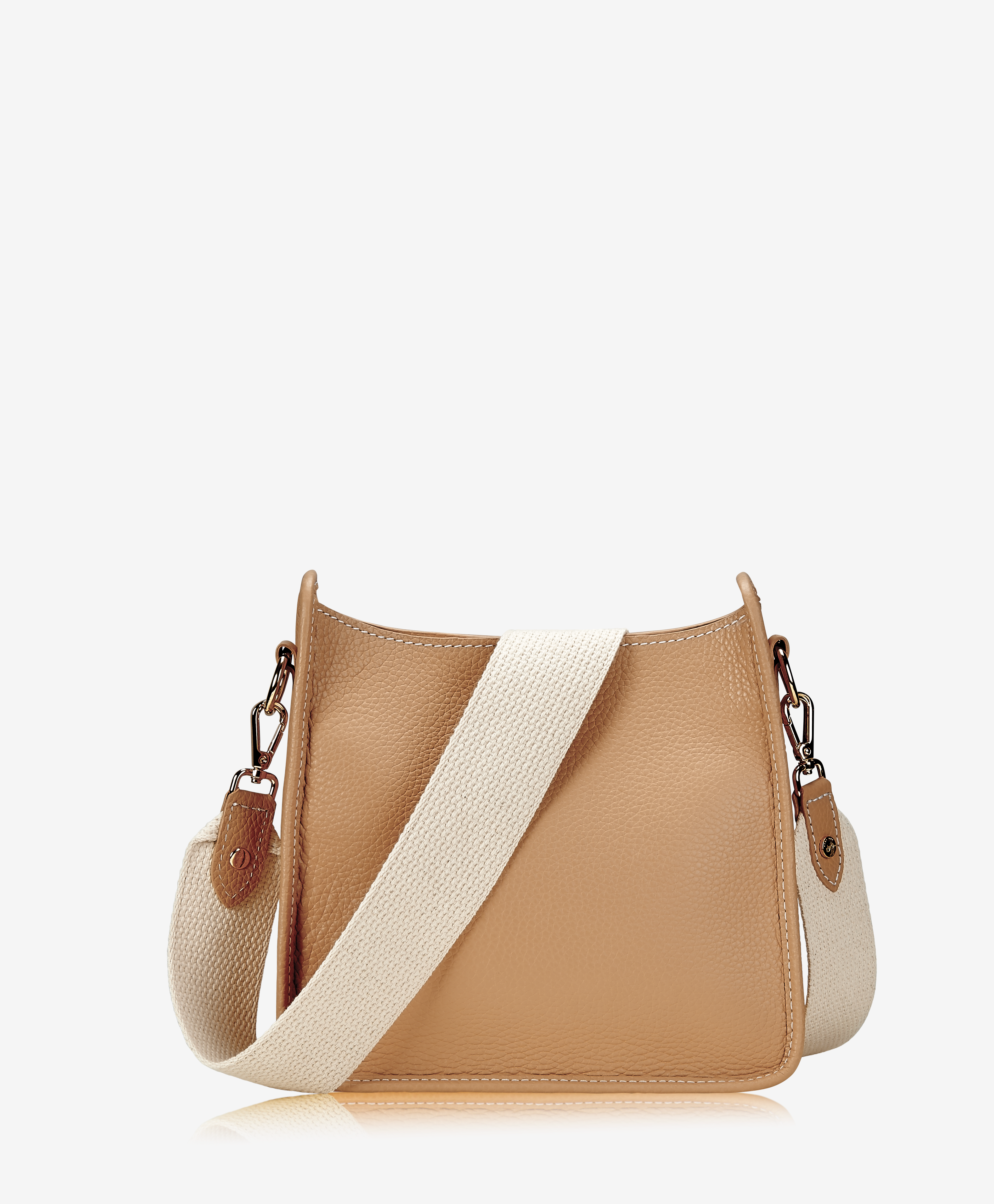 GiGi New York Elle Crossbody, Main, color, Cappuccino