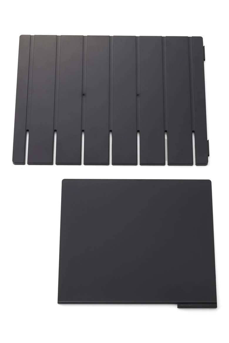 Set of 2 Handbag Organizers, Alternate, color, BLACK