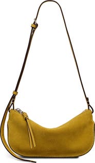 Radley The Iris - Suede Small Ziptop Crossbody Bag
