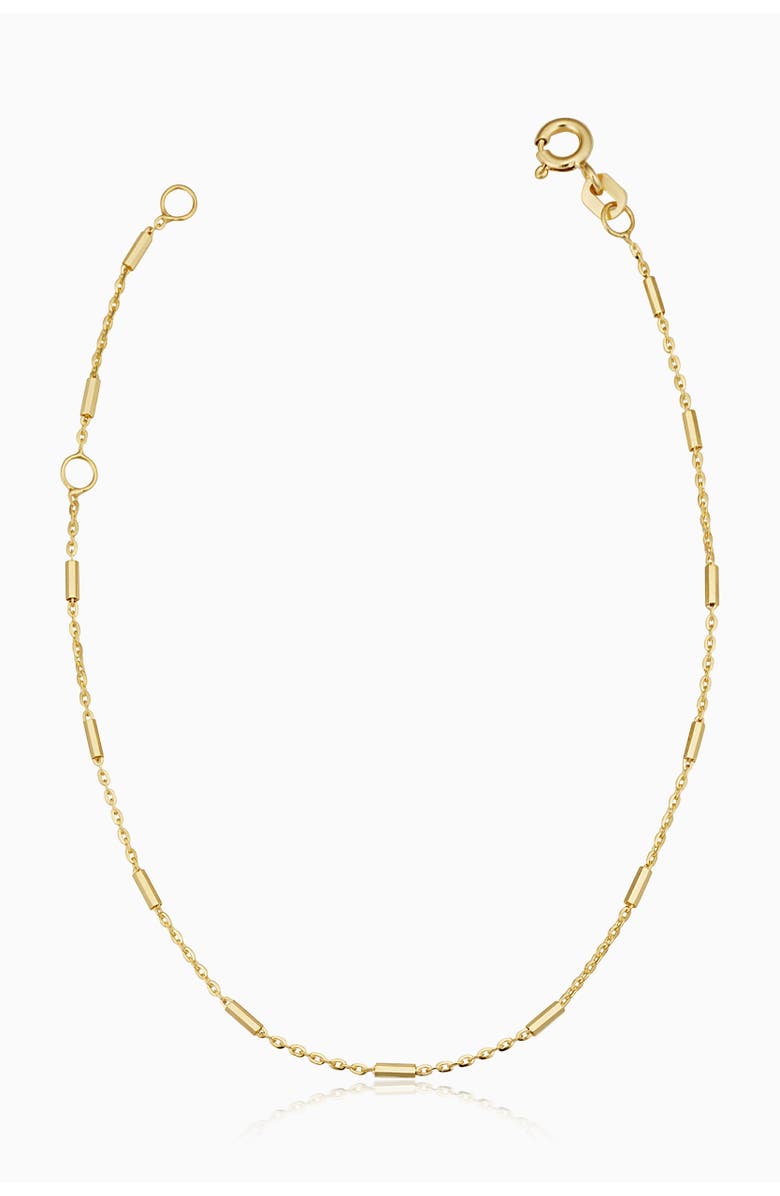 Oradina 14K Yellow Gold Vicenza Rolo Bracelet, Main, color, Yellow Gold