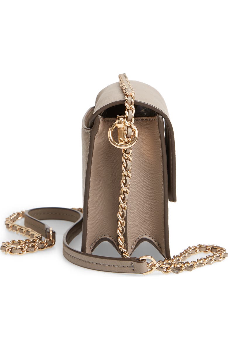 Tory Burch Mini Robinson Convertible Leather Shoulder Bag, Alternate, color,