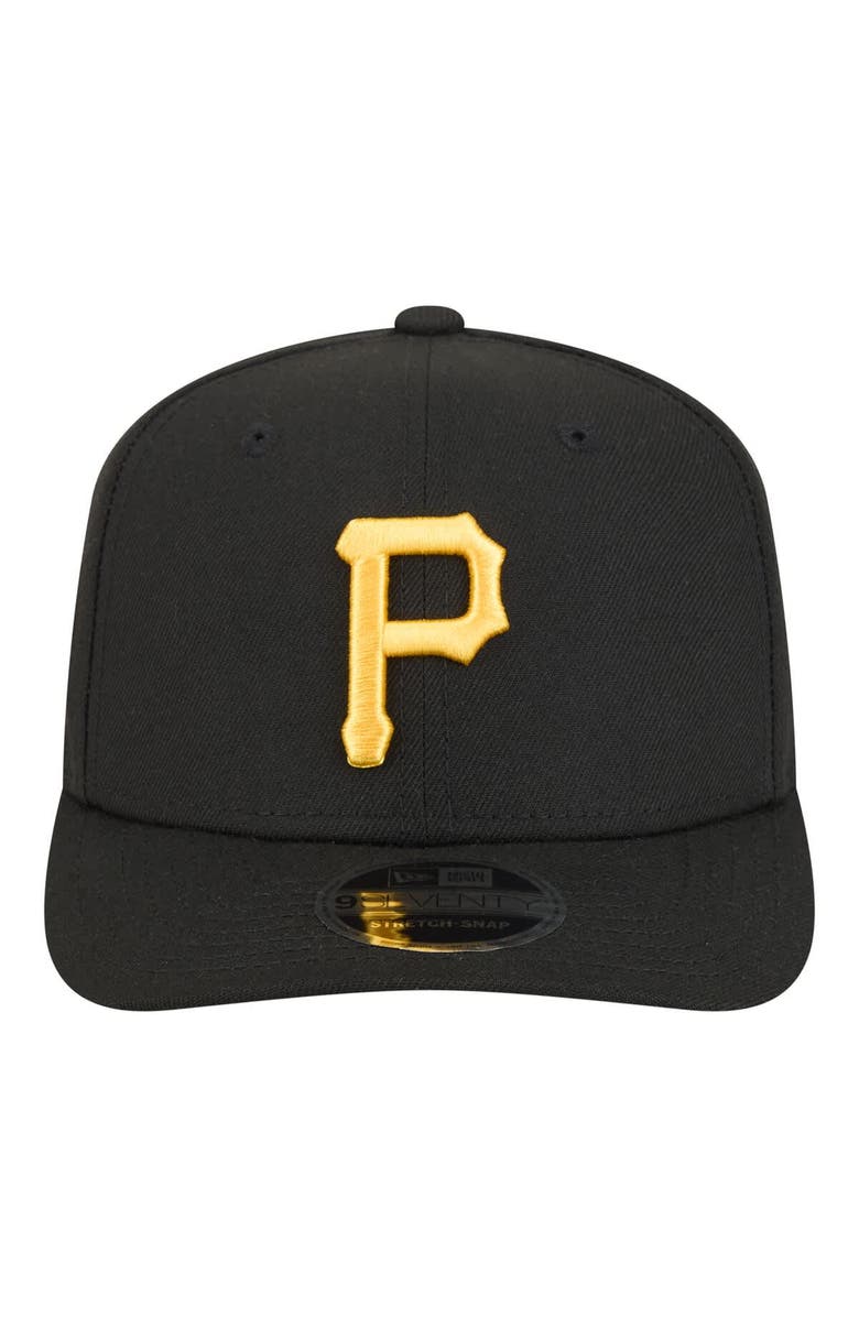 New Era Men's New Era  Black Pittsburgh Pirates Performance 9SEVENTY Adjustable Hat, Alternate, color, Black