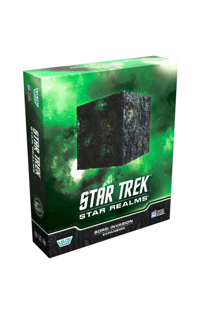 UVS Games Star Trek Star Realms, Borg Invasion, Expansion Deck Building Card Game 14+, Main, color, 