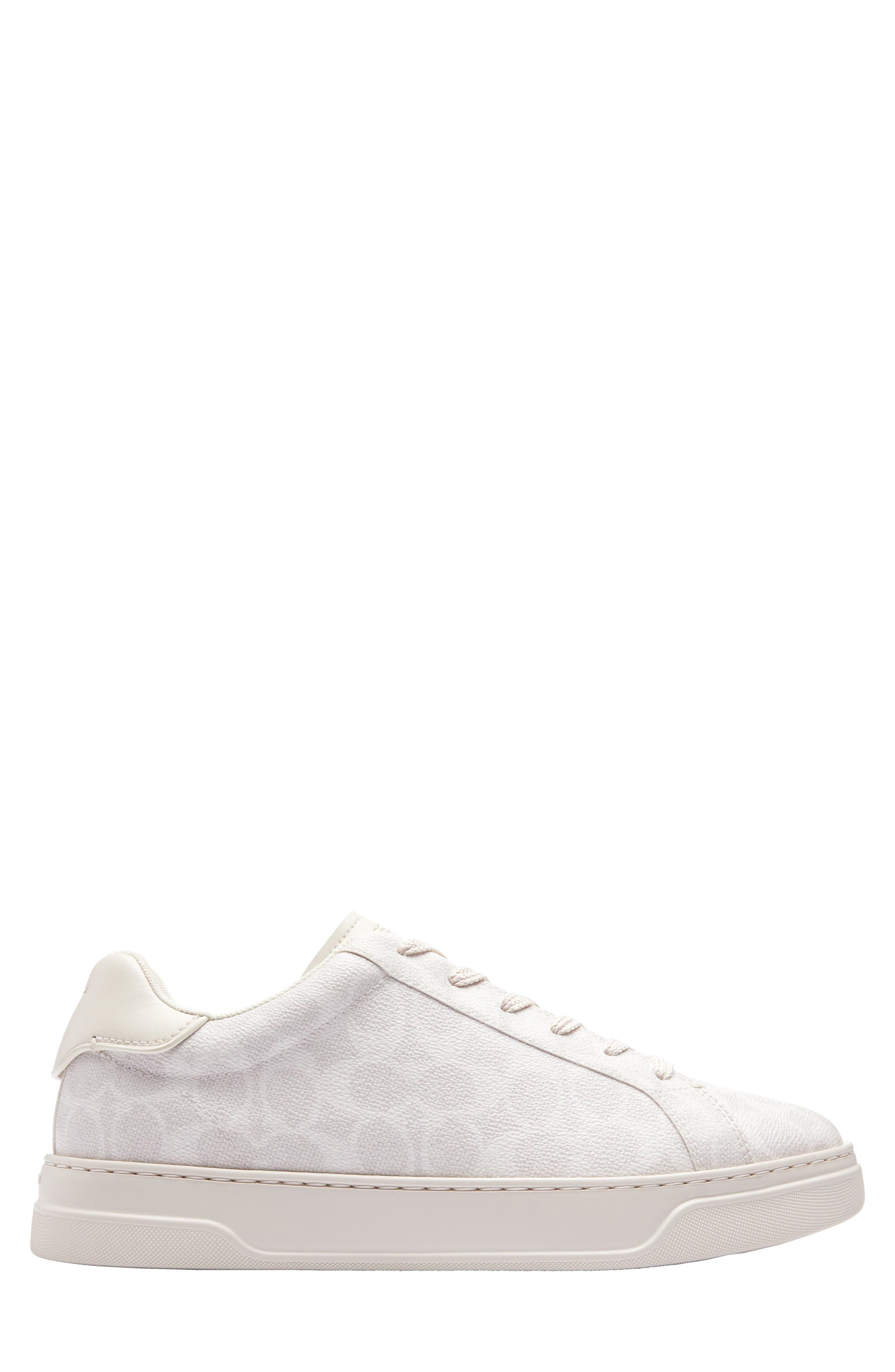COACH High Line Signature Sneaker, Alternate, color, Off White