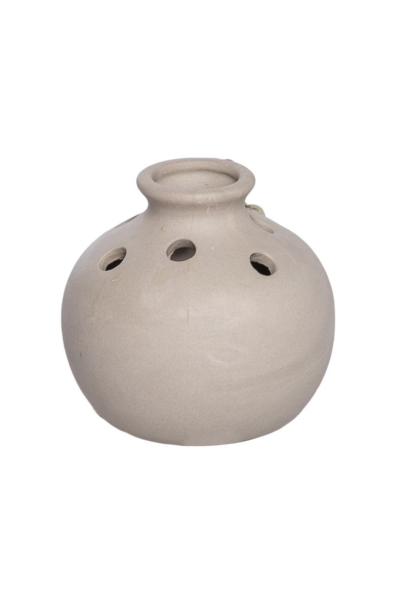 Ceramic Vase with Frog Small Multicolored for Floral Display and Home Decor, Alternate, color, Multicolored