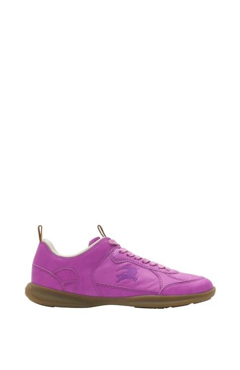 スニーカー BURBERRY Women Sneakers 8074467A1200 BURBERRY UOMO Purple Purple Bubble Sneakers by Burberry on Sale