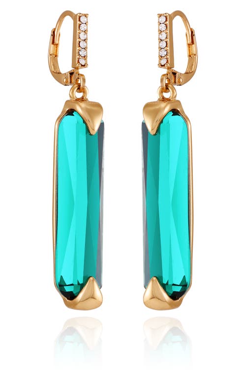Vince Camuto Stone Drop Earrings In Goldtone