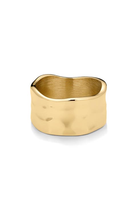 Textured Band Ring