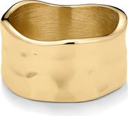 D.LOUISE Textured Band Ring